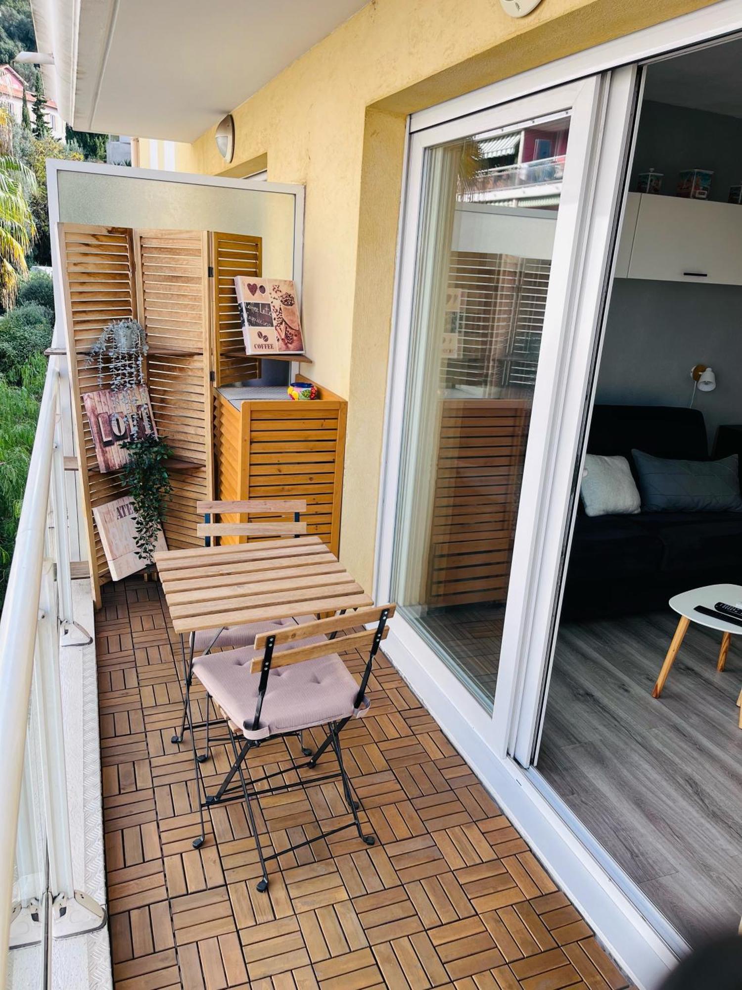 Studio Terrasse Et Parking Prive Nice Buitenkant foto