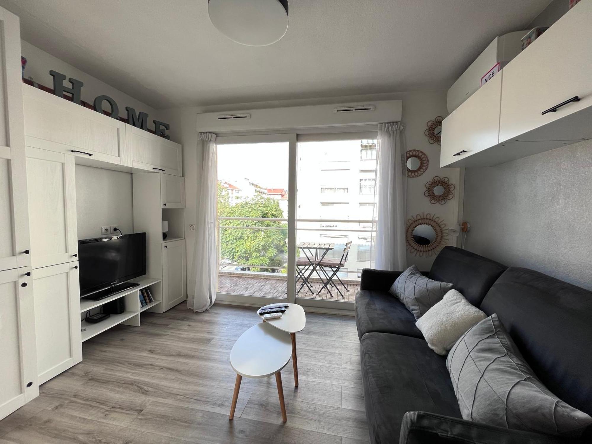 Studio Terrasse Et Parking Prive Nice Buitenkant foto